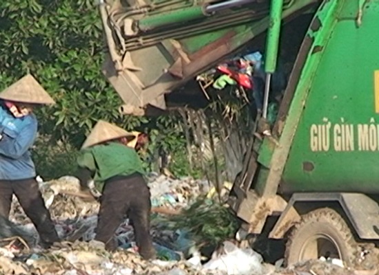Quảng Trị: Nguy cơ tràn nước rỉ rác thải gây ô nhiễm môi trường