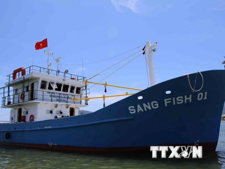 Hạ thủy tàu vỏ sắt đầu tiên đóng tại Quảng Trị theo Nghị định 67